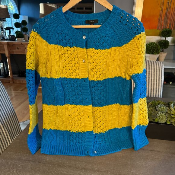 J Crew Cardigan Sweater, Size XXS - Picture 1 of 3